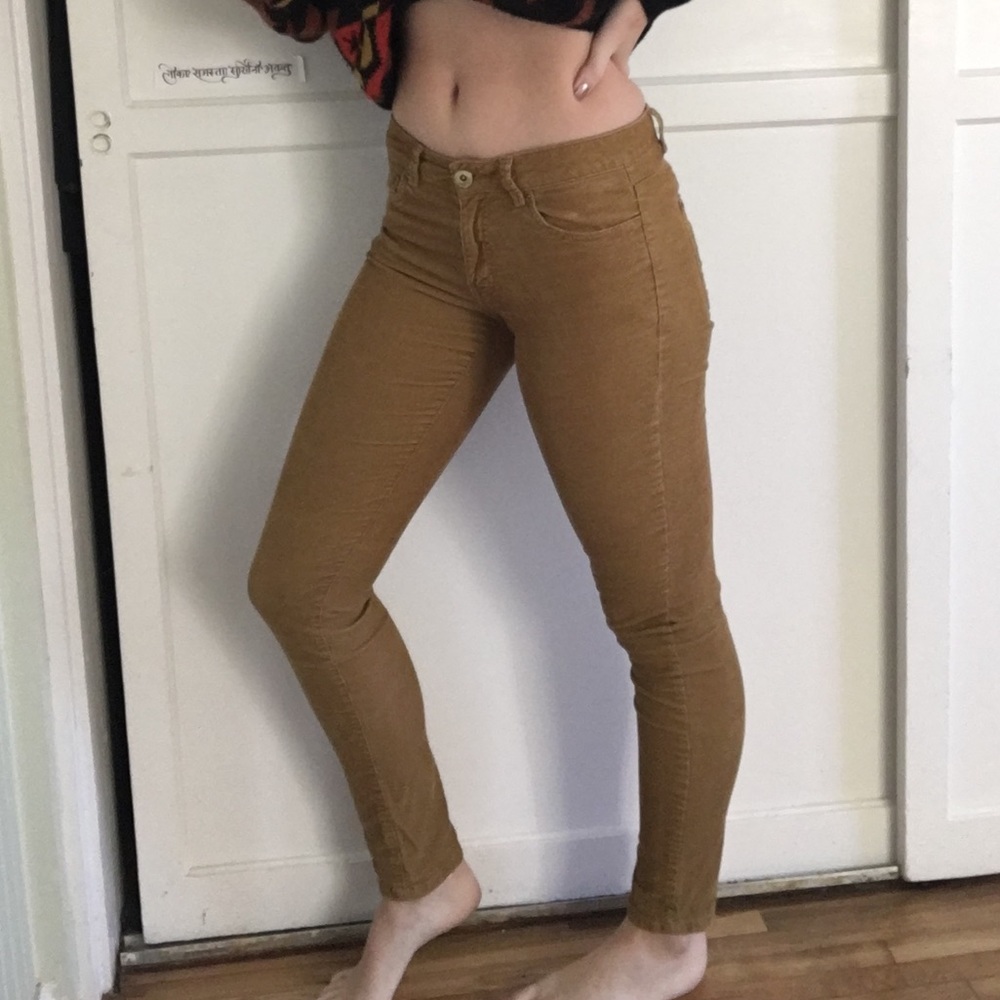 Tan H&M corduroy pants